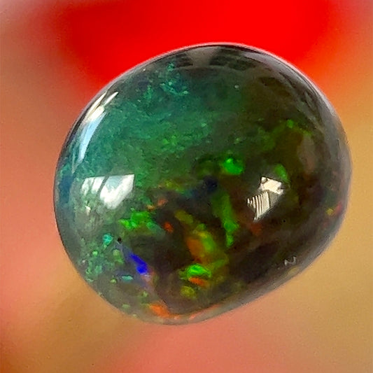 Solid Black Opal